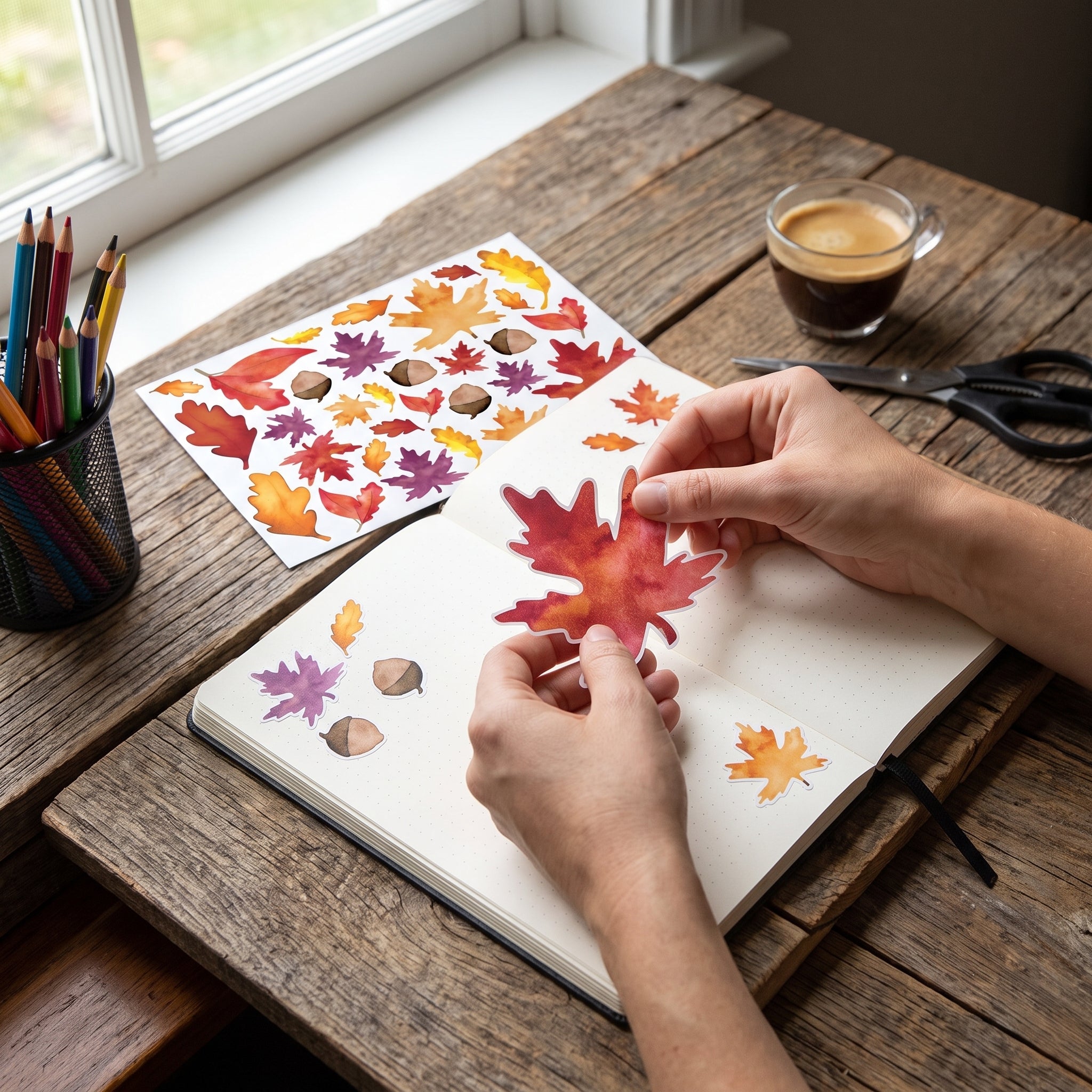 Fresh Autumn Leaves Mega Value Pack Cutouts