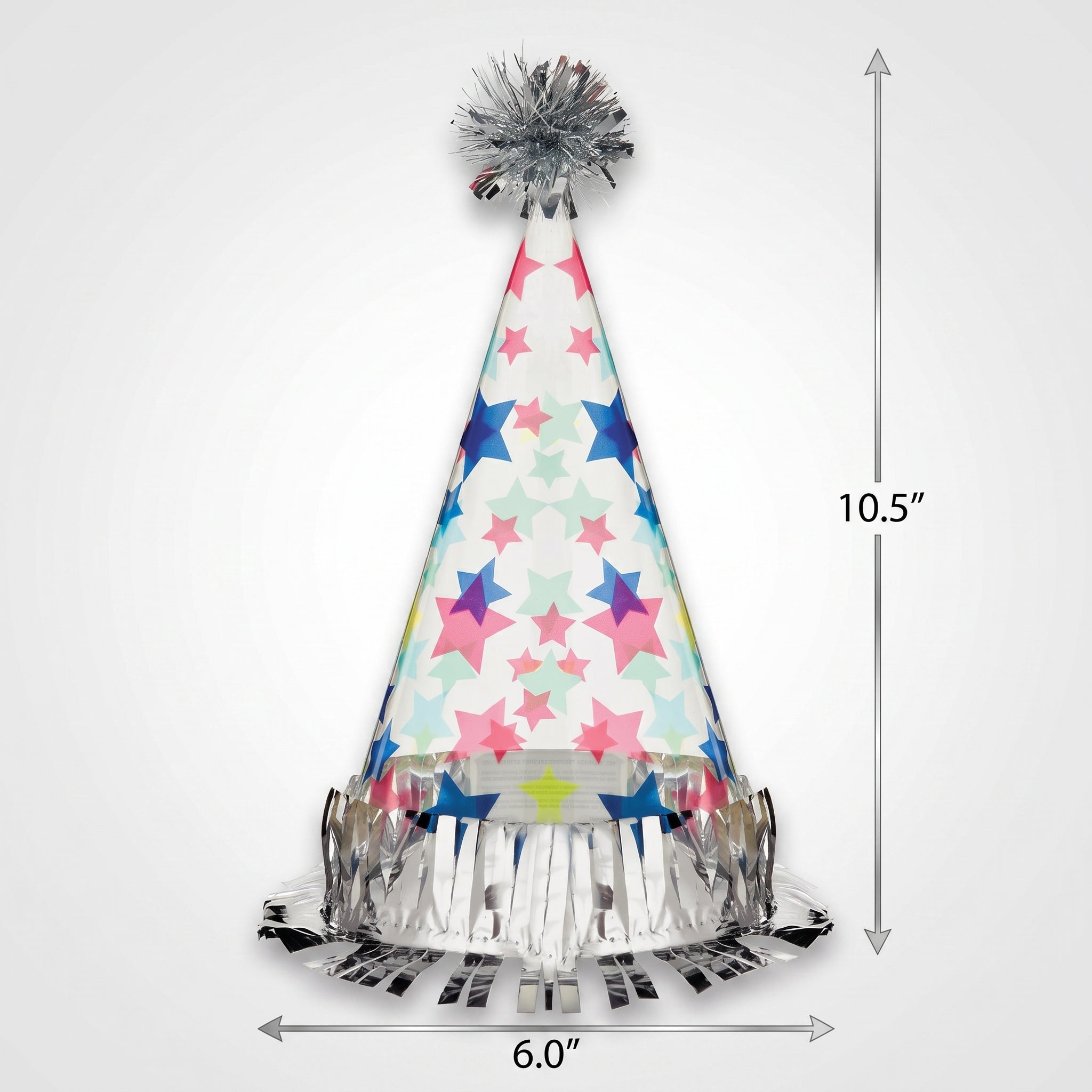Modern Starry Cone Birthday Hat