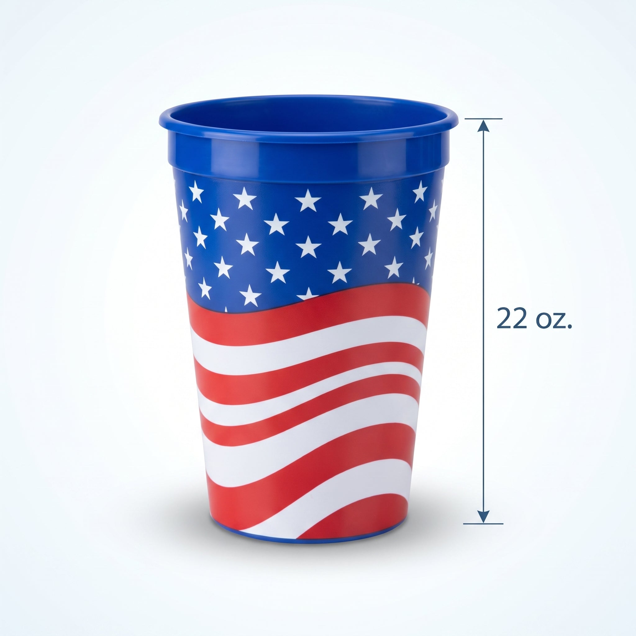 22oz American Spirit Patriotic Party Cup