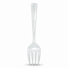 Elegant Clear Plastic Serving Forks - 9.75 In. | 2 Count