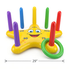 Starfish Inflatable Ring Toss Game for Summer Fun