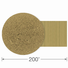 Gold Crepe Streamer - 200ft