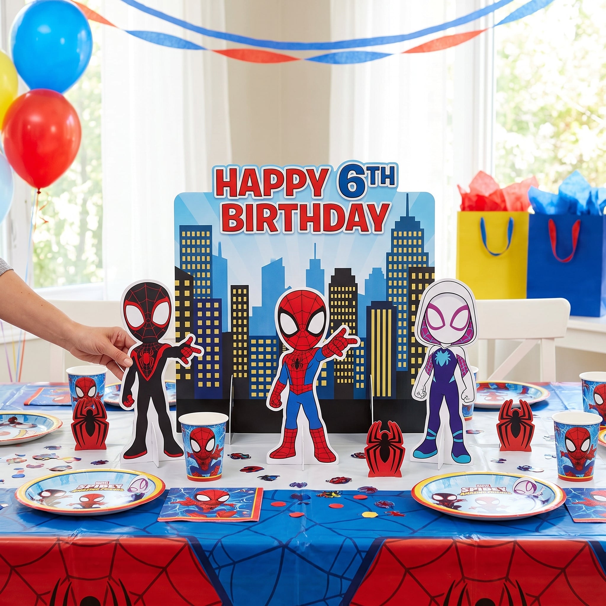 Spidey & His Amazing Friends Birthday Table Centerpiece Kit