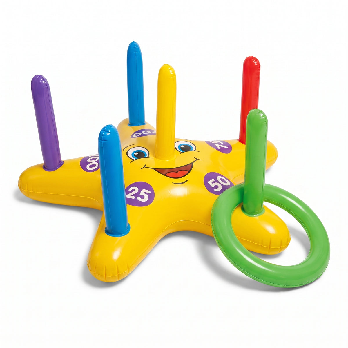 Starfish Inflatable Ring Toss Game for Summer Fun