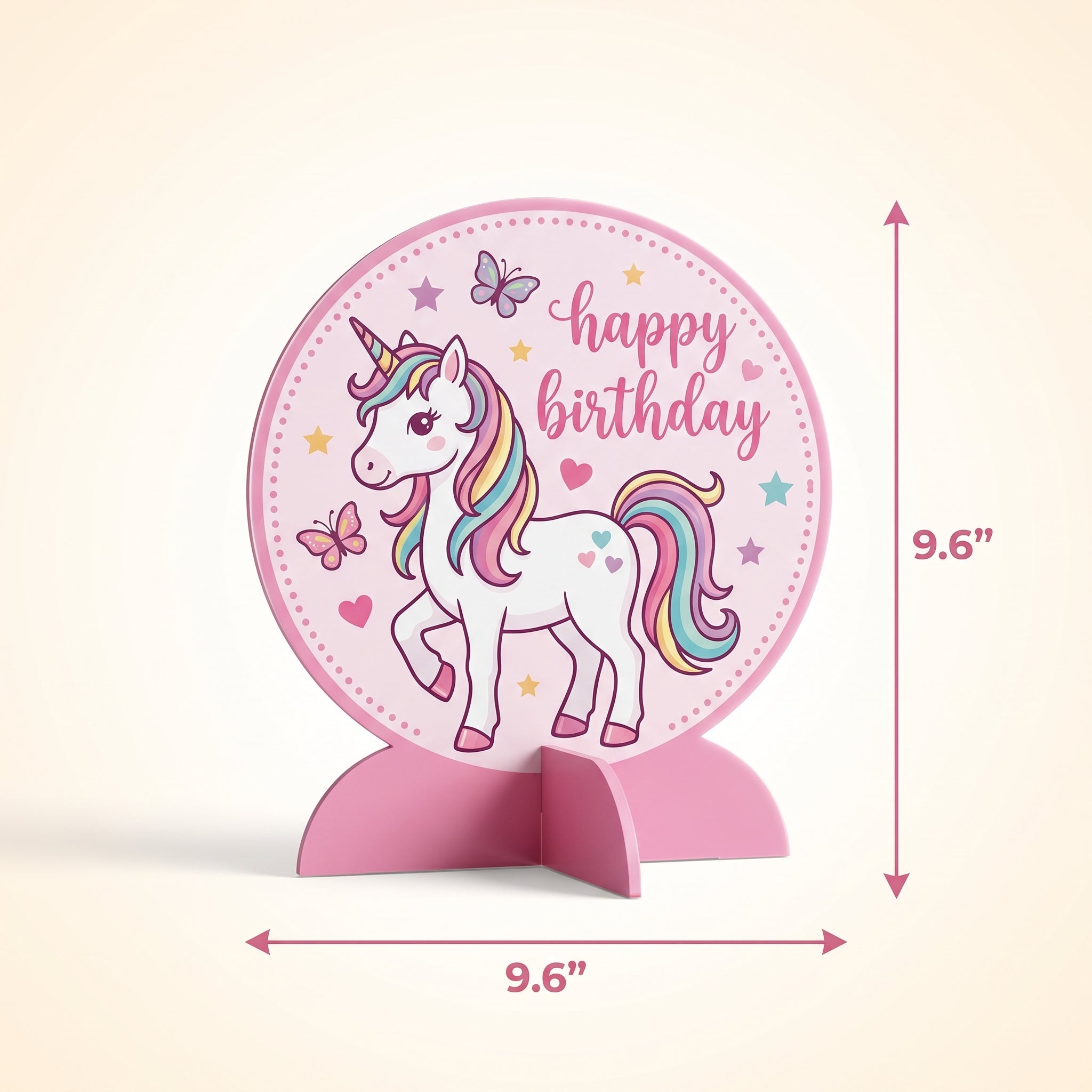 Enchanting Unicorn Birthday Table Decoration