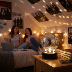 Mini Mirror Ball with LED Lights