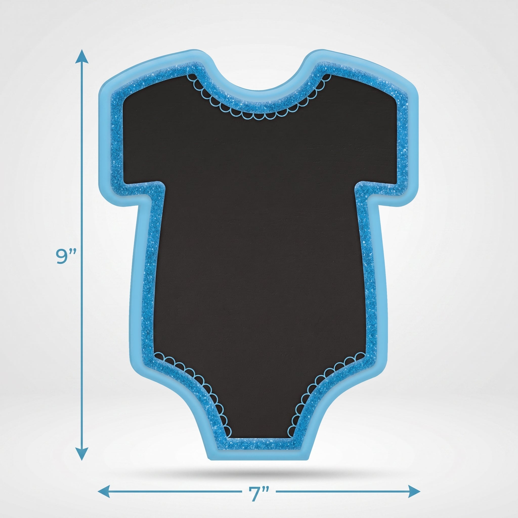 Baby Onesie Chalkboard Easel Sign for Baby Showers