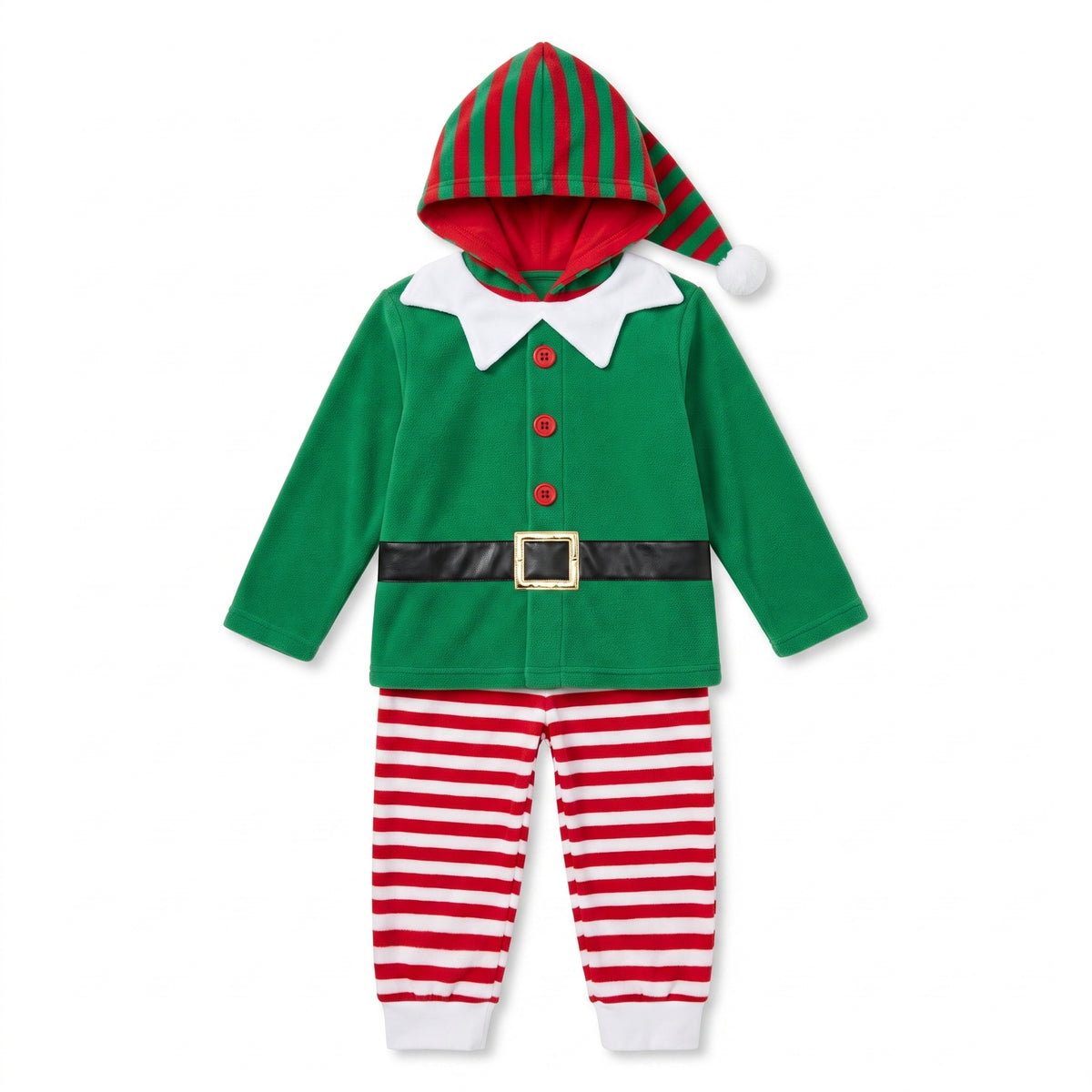 Zipster Elf Costume for Kids - Toddler (3-4)