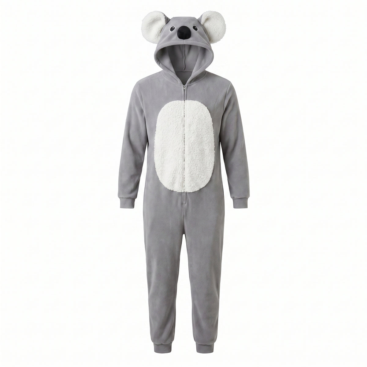 Cozy Koala Zipster Costume for Adults - Adult S/M