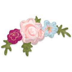 Elegant Pink Flower Foil Balloon Arrangement