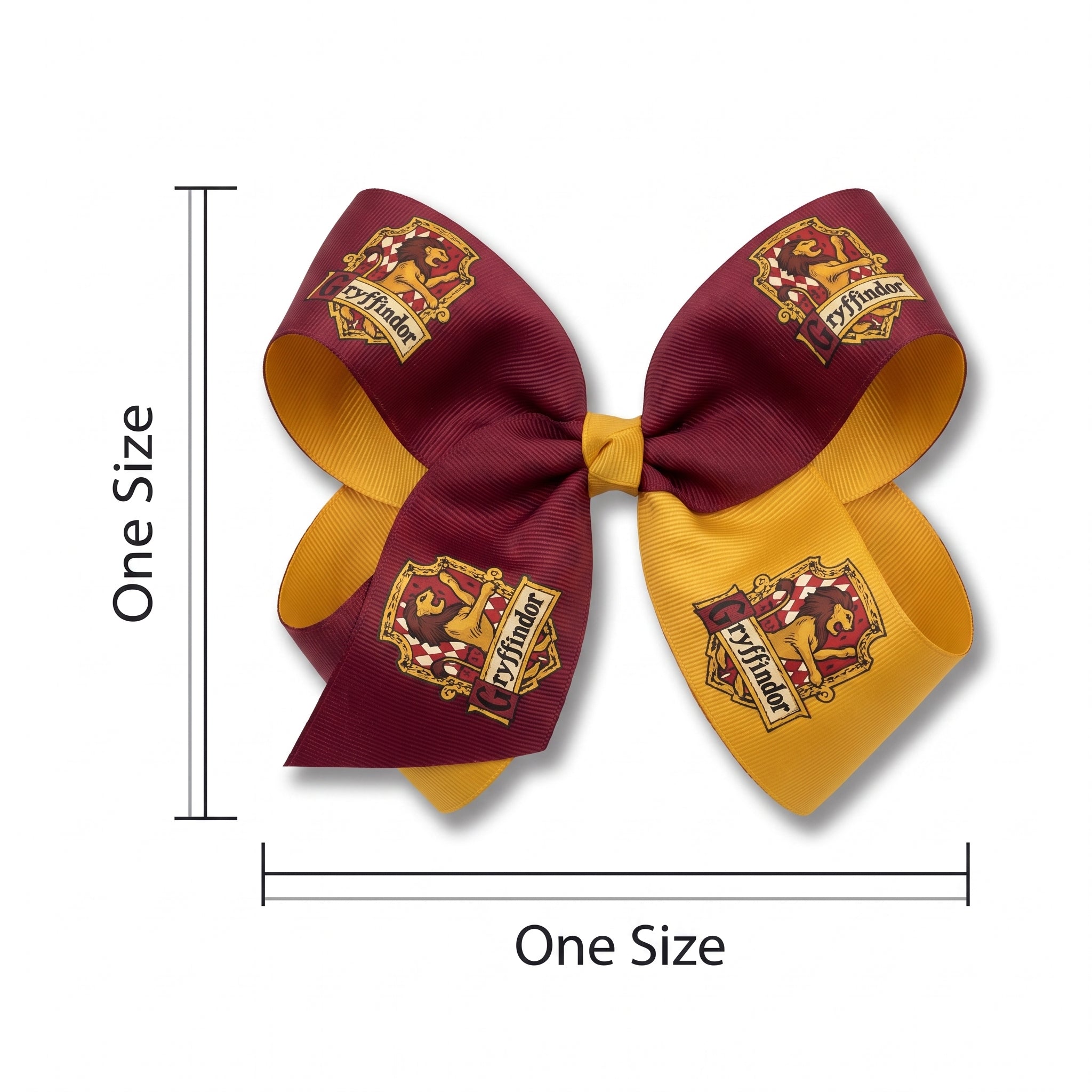 Harry Potter Gryffindor Hair Bow