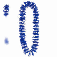 Royal Blue Lei Necklace - 40-Inch