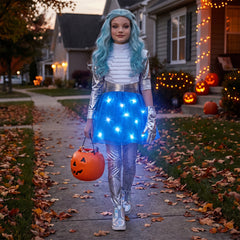 Disney Zombies 3 Addison Alien Halloween Costume for Girls - Child M (8-10)