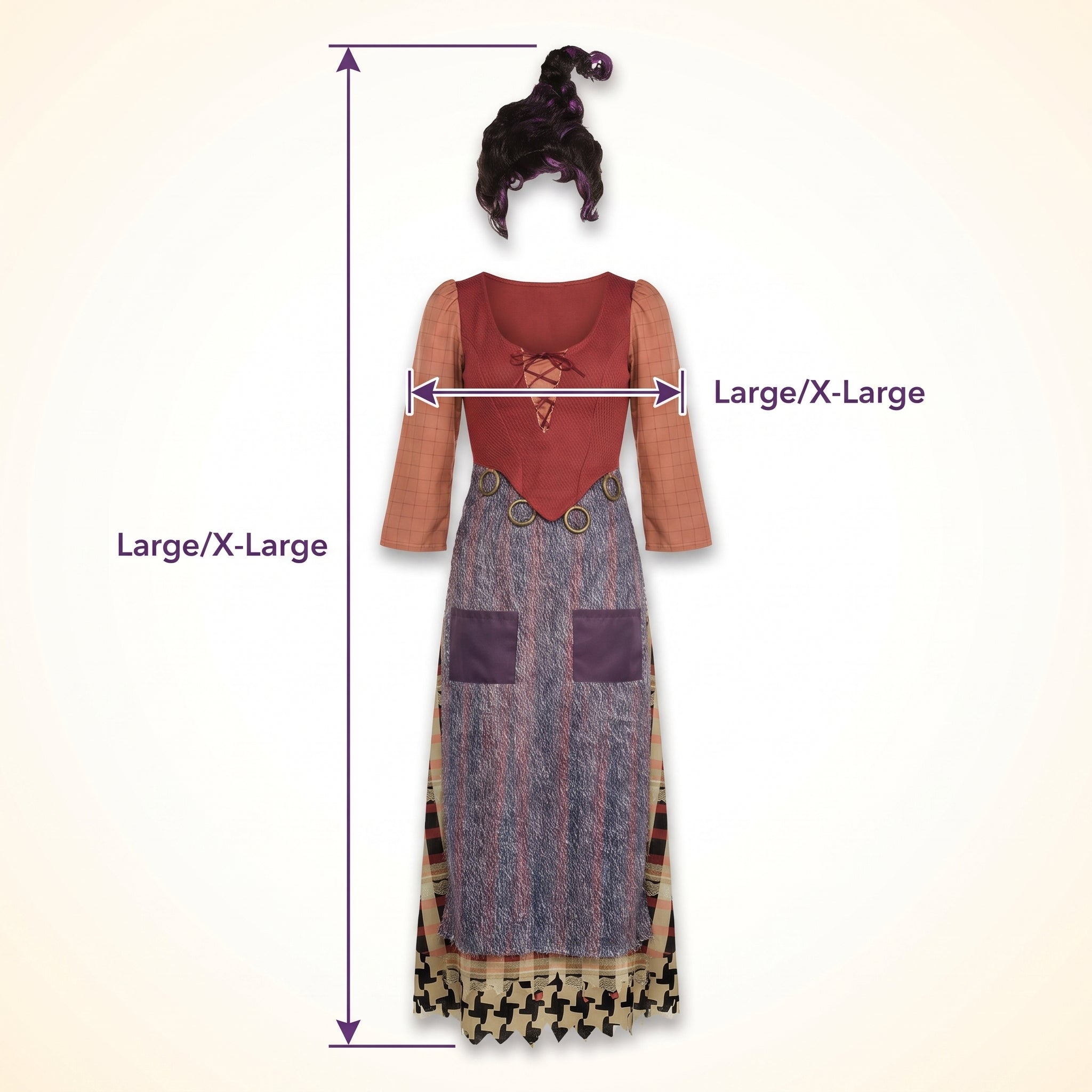 Disney Hocus Pocus Mary Sanderson Adult Halloween Costume