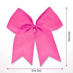 Oversized Bright Pink Bow Headband