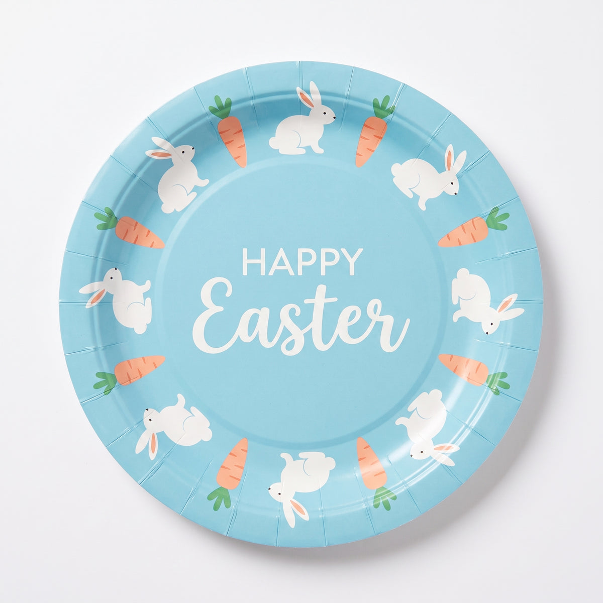 Hoppy Easter 6.75" Round Paper Plates