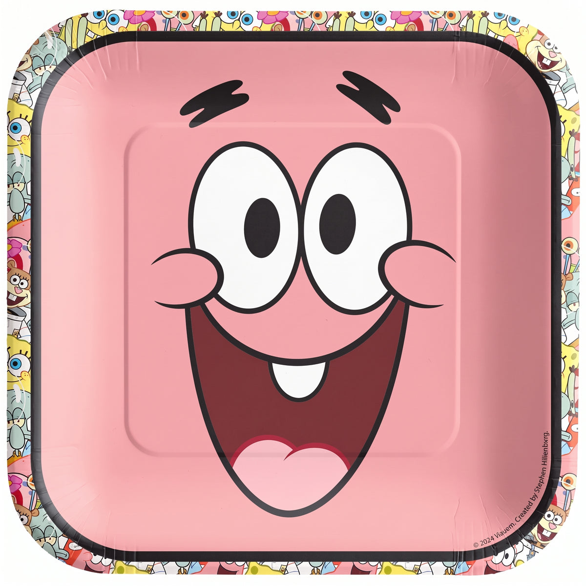SpongeBob SquarePants 7" Square Paper Plates