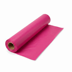 Bright Pink Plastic Table Cover Roll - 40" x 100'
