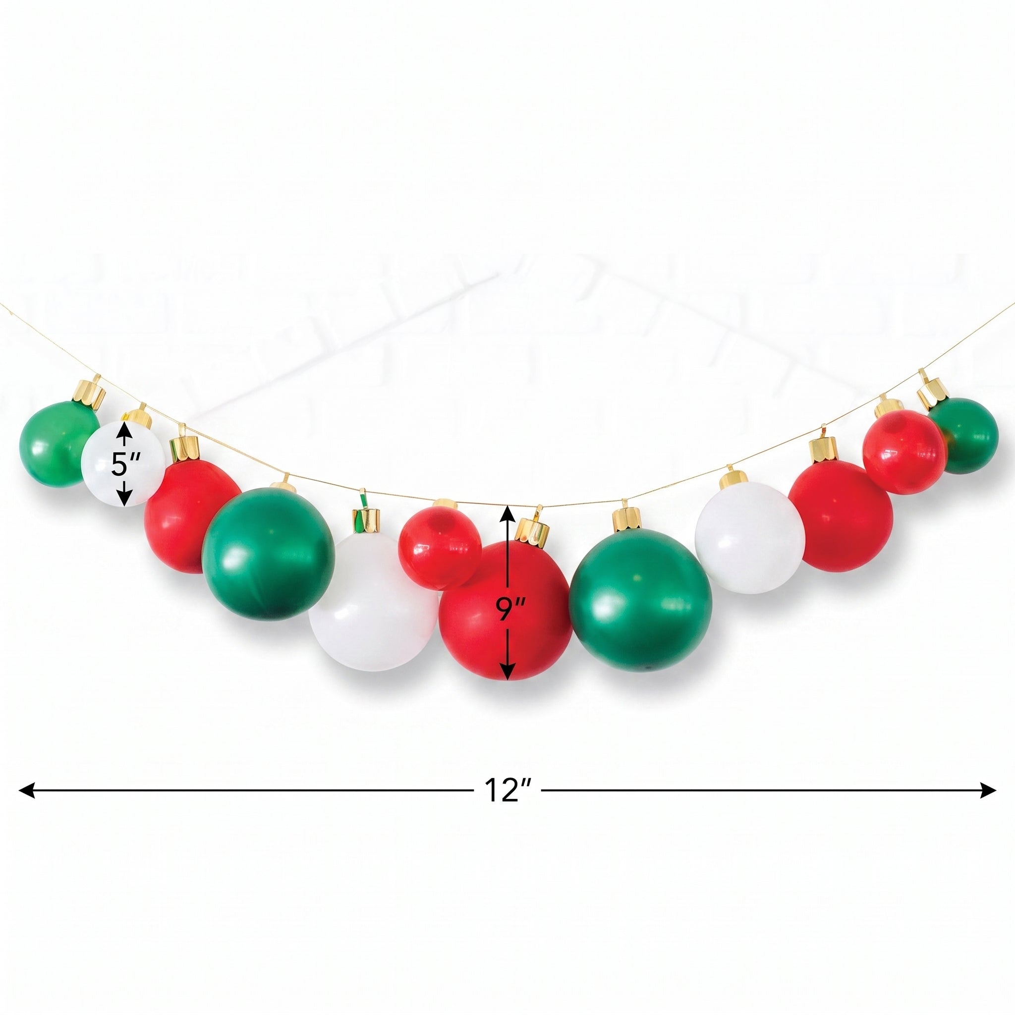 Christmas Air-Filled Balloon Ornament Kit