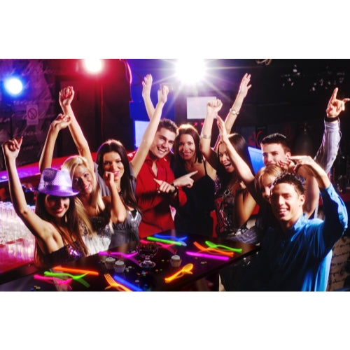 Unleashed - Heavy Duty Neon Plastic Forks - 60 Ct.