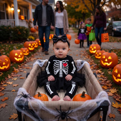 Infant Skeleton Tutu Halloween Costume - Infant (6-12 Months)