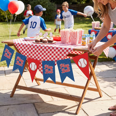 Play Ball Baseball Pennant Banner