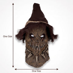 Creepy Possessed Scarecrow Mask for Halloween
