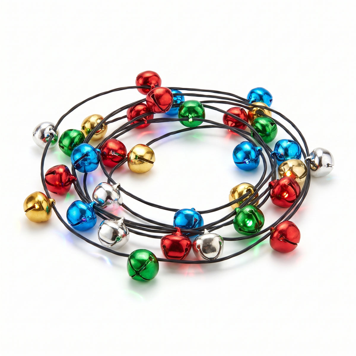 Christmas Light-Up Jingle Bell Necklace