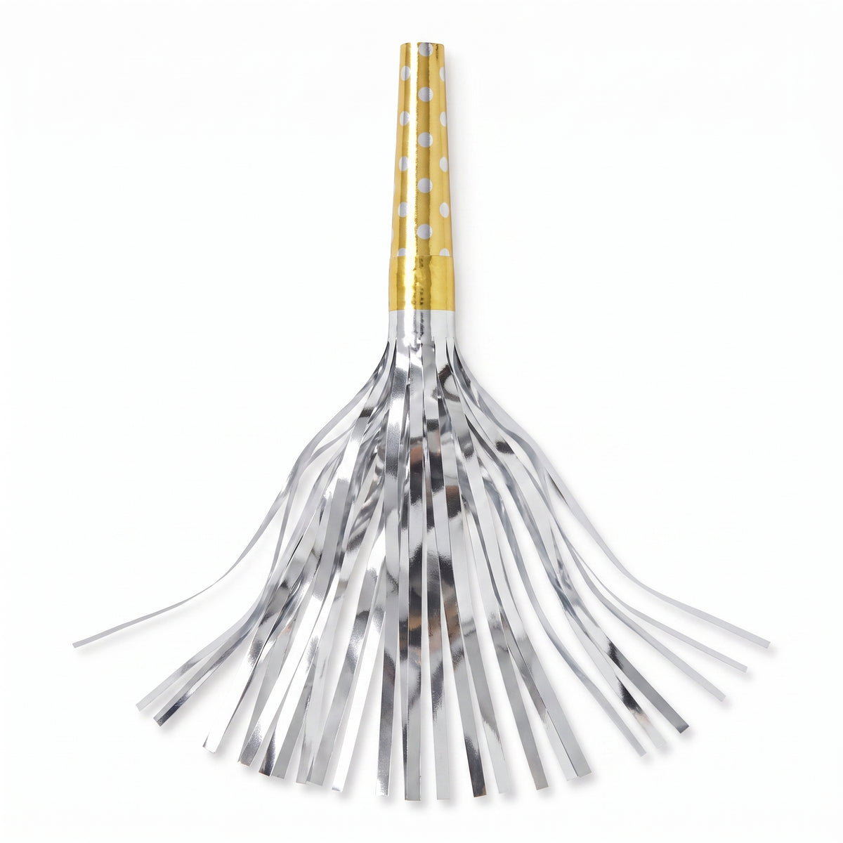Silver & Gold Fringed Party Blowouts