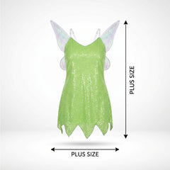 Enchanting Tinker Bell Plus Size Costume - Disney Fairies