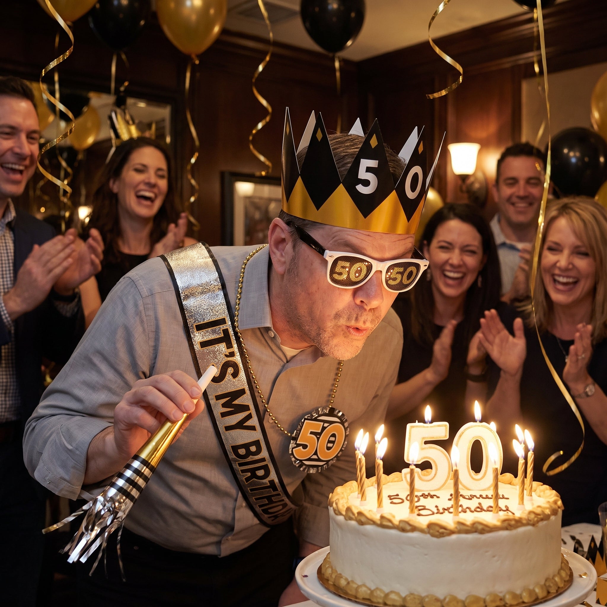 Regal 50th Birthday Celebration Party Kit