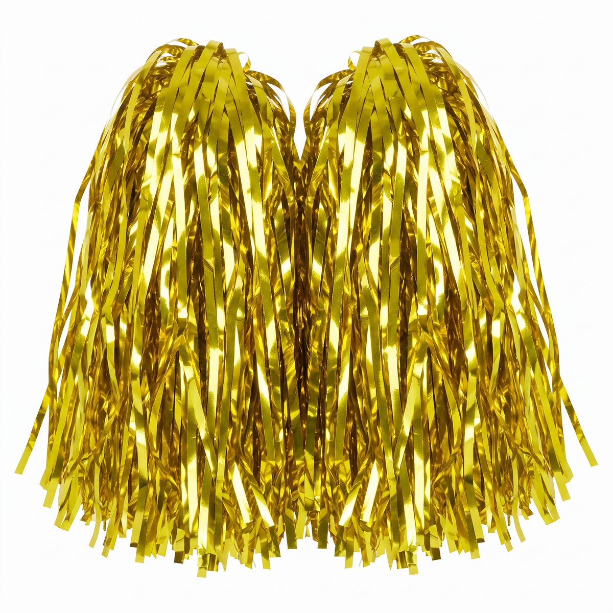 Yellow Team Spirit Pom-Poms - 2 Pack