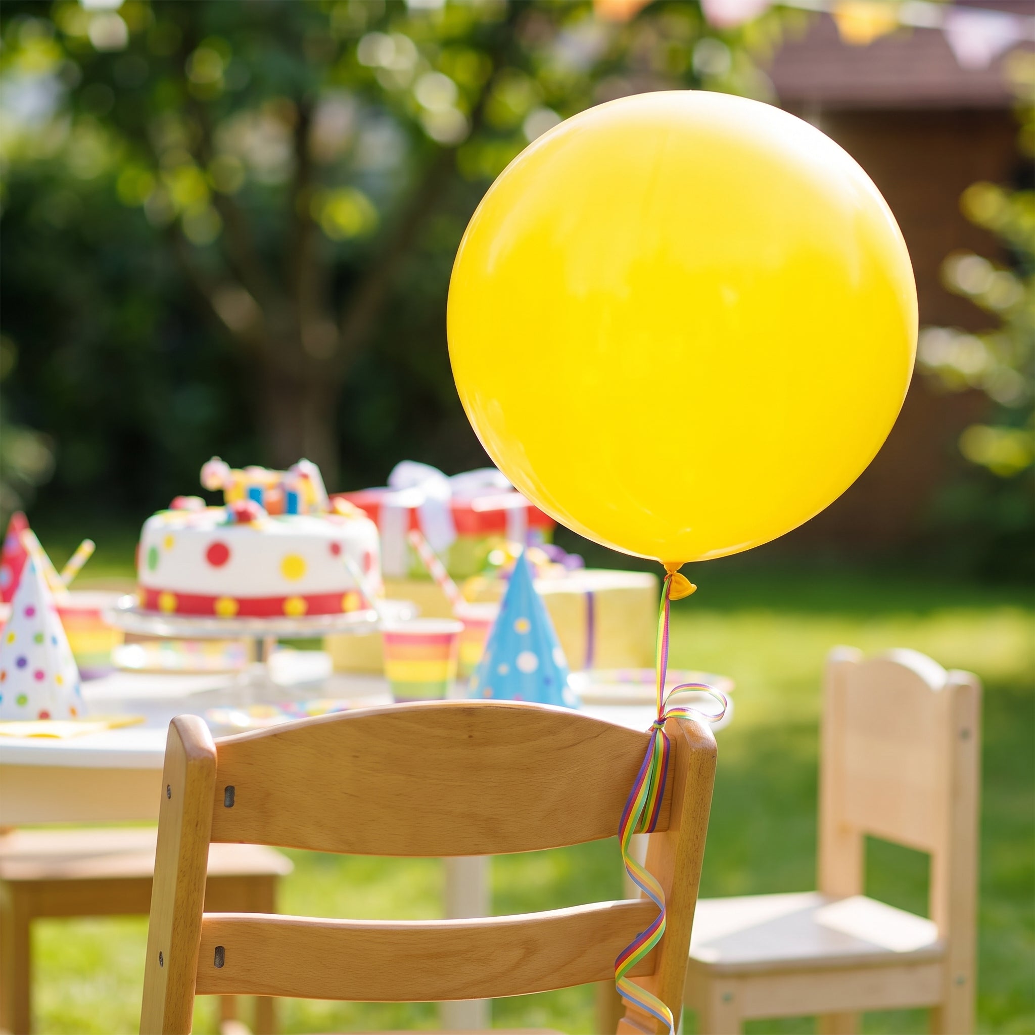 Bright Yellow 24" Latex Balloons - Pack of 25