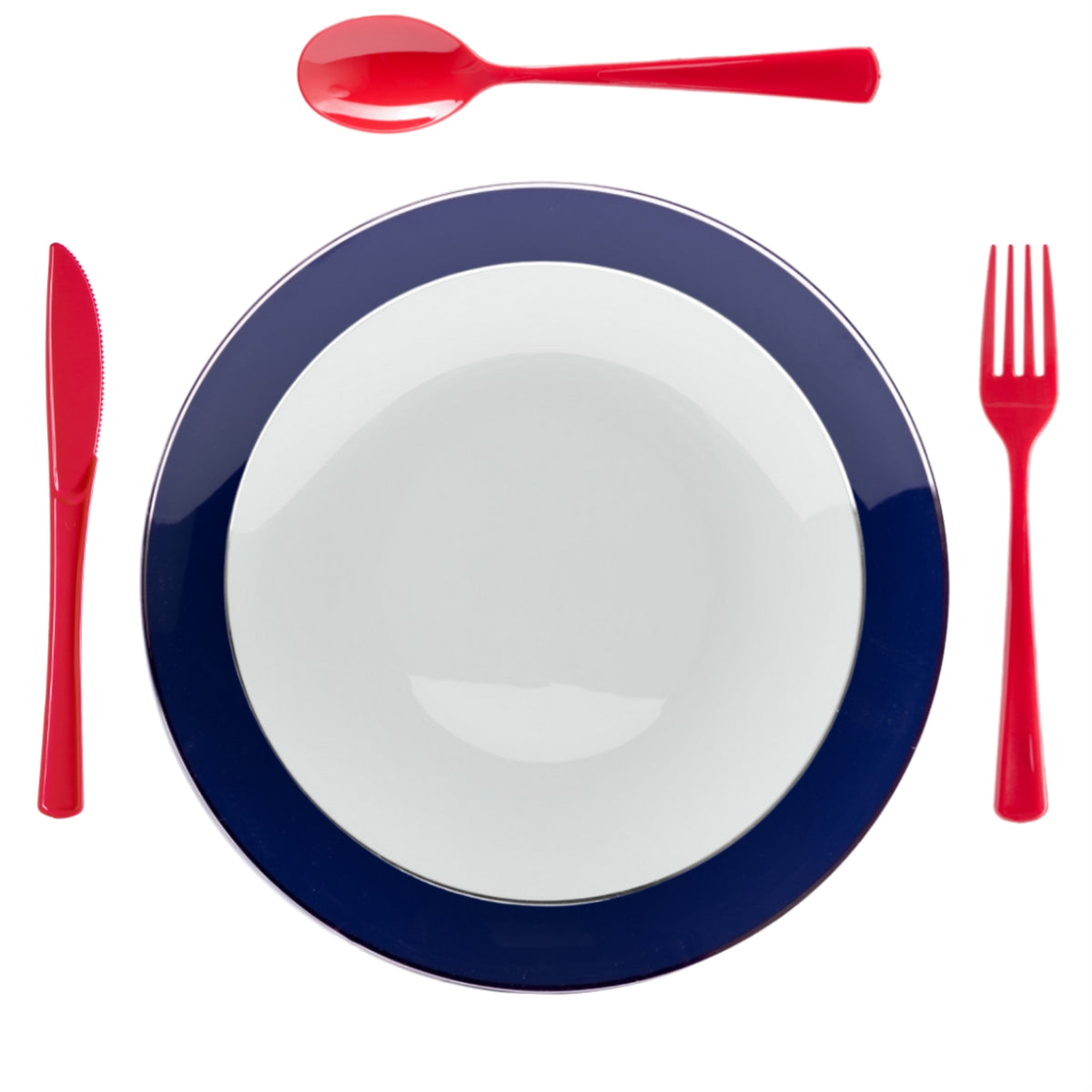 4th of July Plastic Dinnerware Set | 190 Count