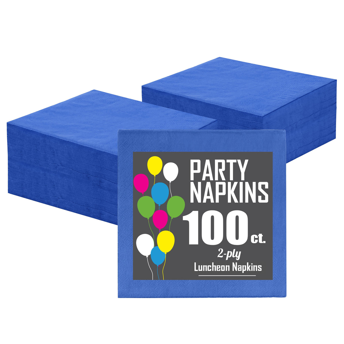 Dark Blue Dinner Napkins | 100 Count