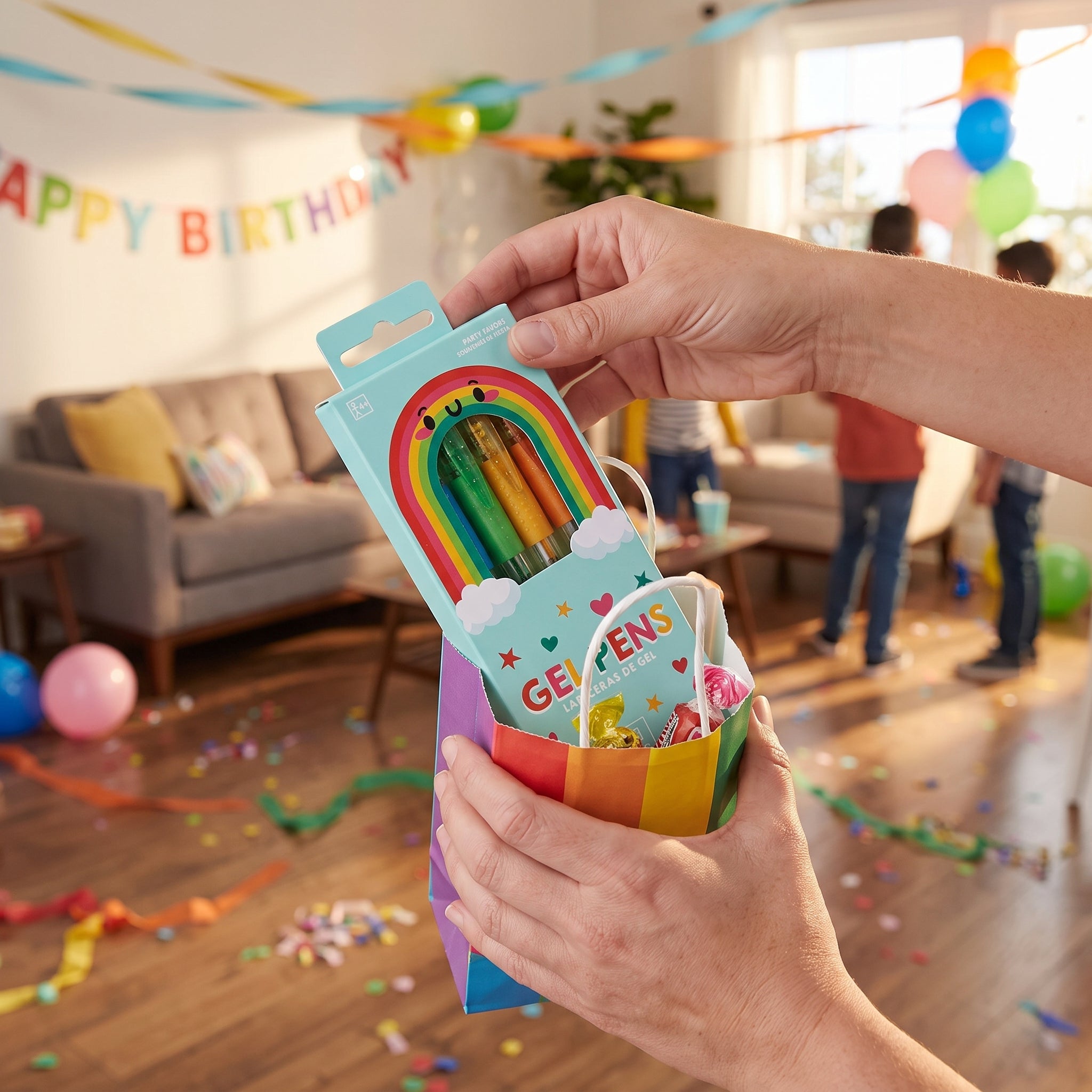 Rainbow Gel Pen Set - Party Favors