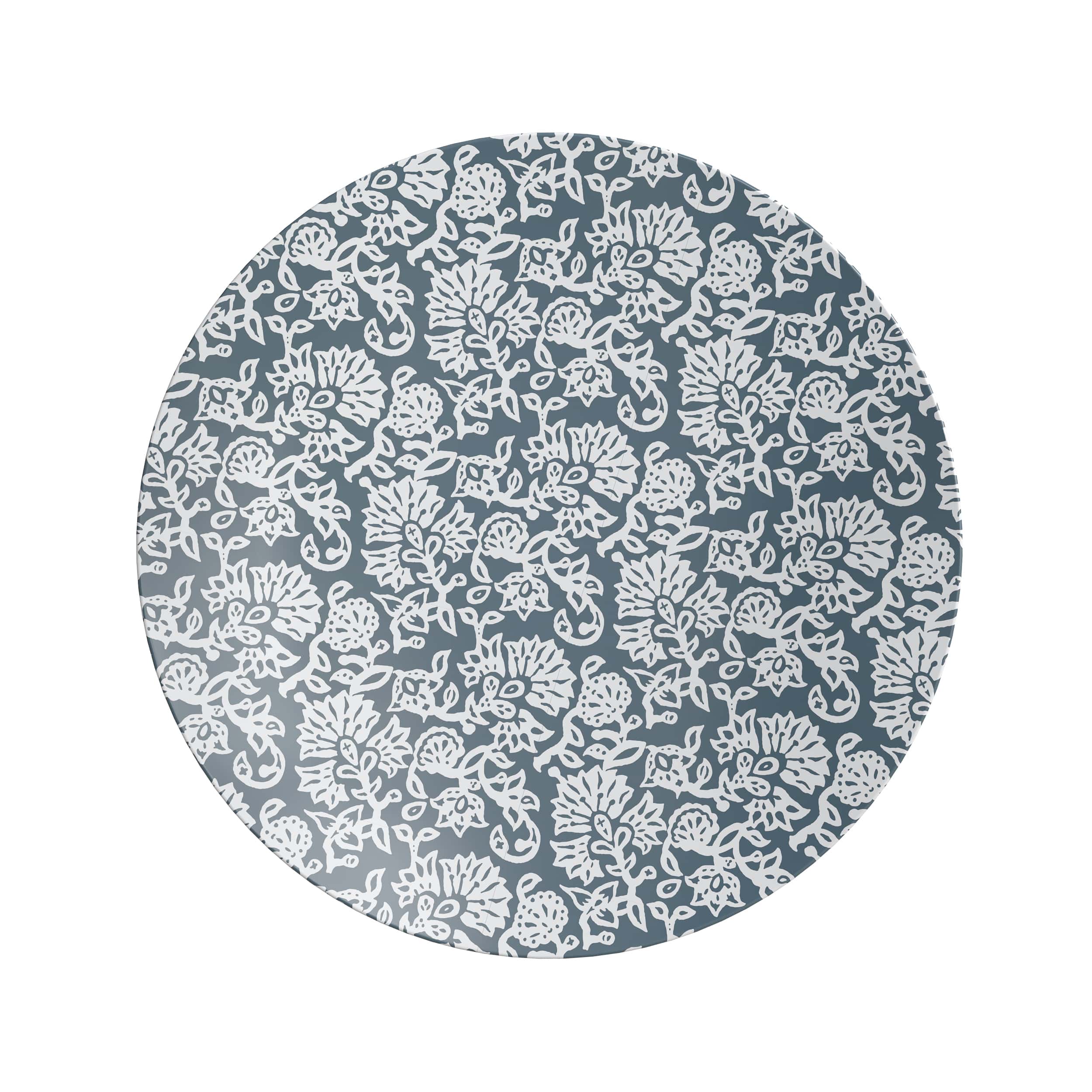 8" Garden Damask Design Plastic Plates (10)