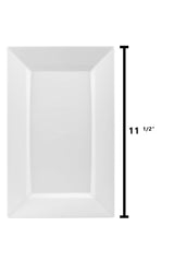 11.5 In. Clear Rectangular Plates | 10 Count