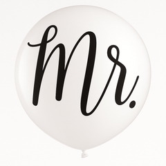 "Mr." 24-Inch Latex Balloon for Weddings
