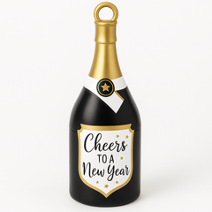 Champagne Bottle Balloon Weight for New Year's Eve Celebrations