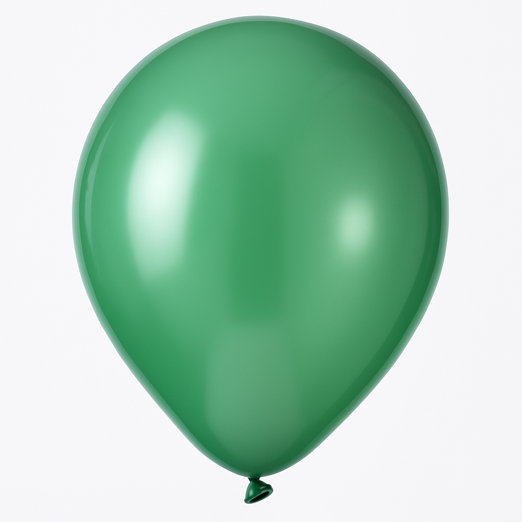 Luxaire Leaf Green 12-Inch Premium Latex Balloons, 25 Pack