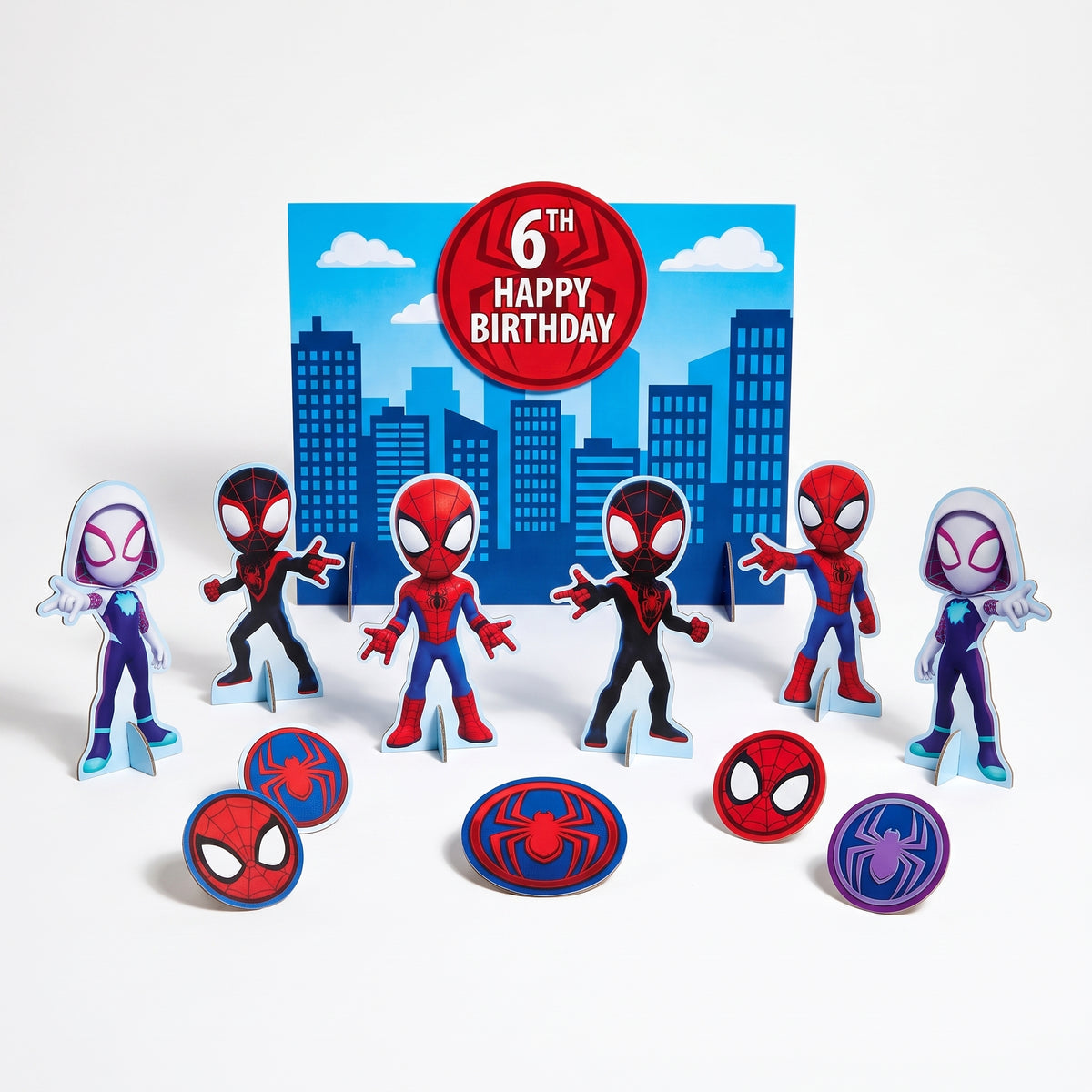 Spidey & His Amazing Friends Birthday Table Centerpiece Kit