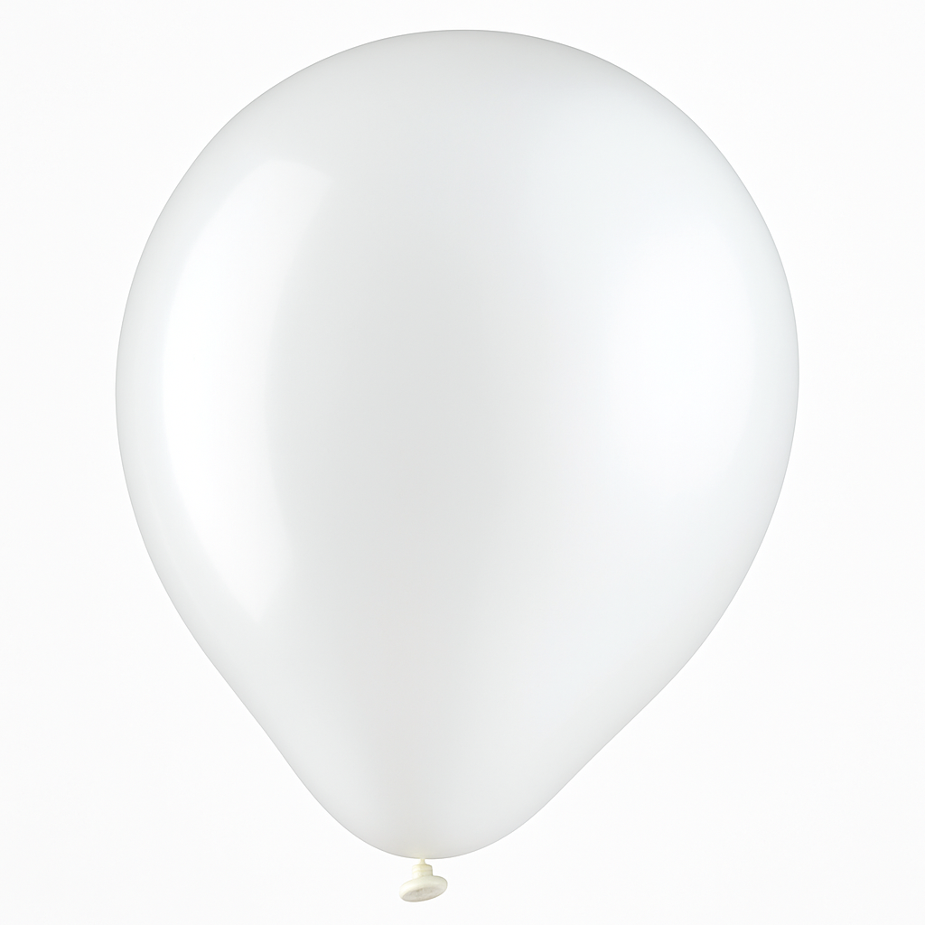 Classic White 12" Latex Balloons - 72 Pack
