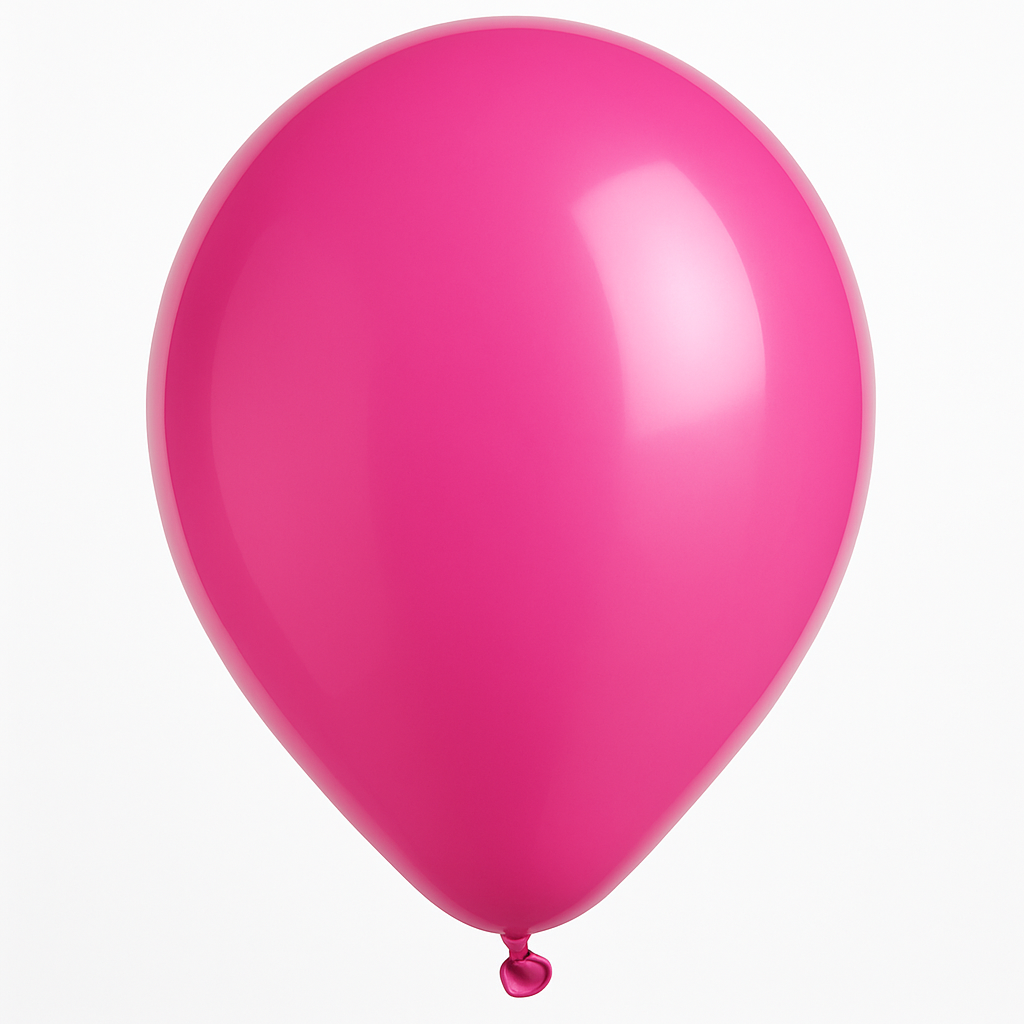 Bright Pink 12 in. Latex Balloons | 72 Pack