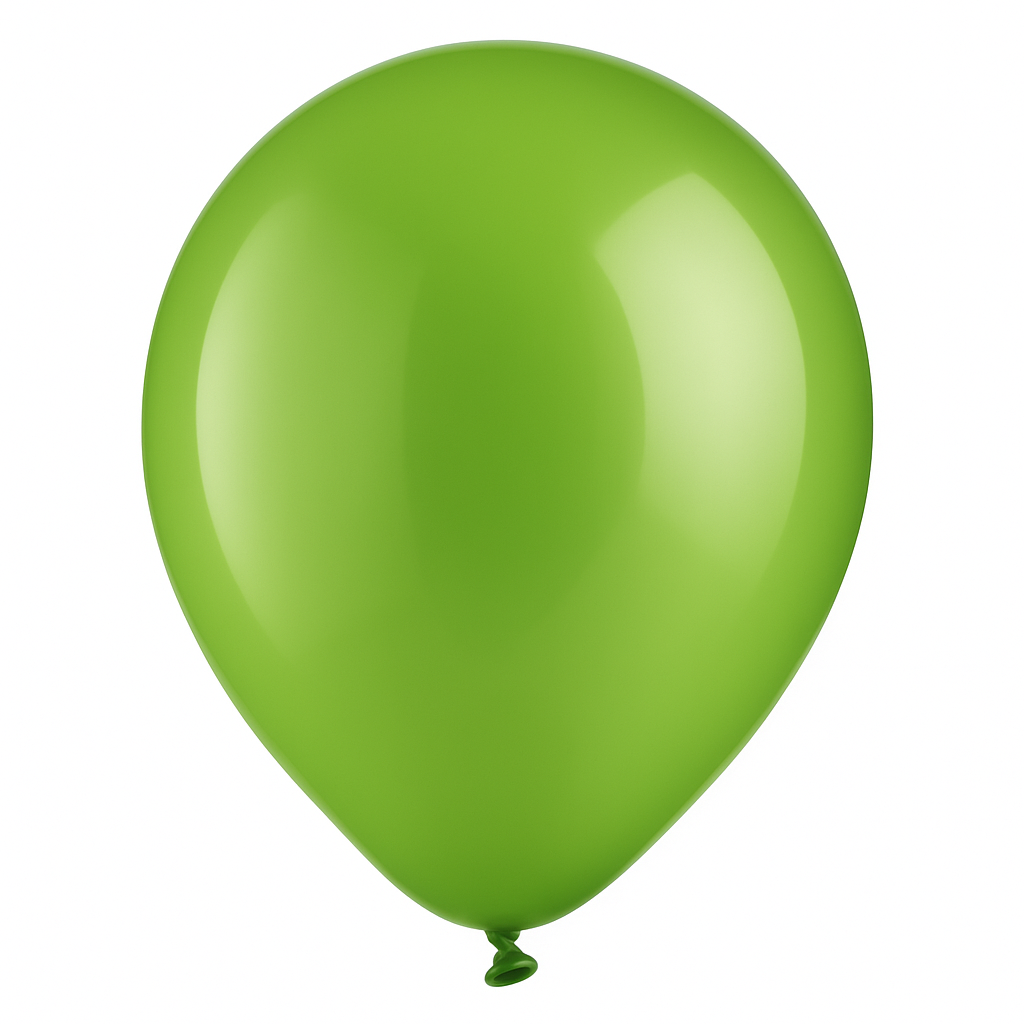 Vibrant Kiwi Green 12" Latex Balloons ‚Äì Pack of 15