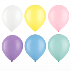 Assorted Pearl Latex Balloons, 12-Inch, 15 Pack