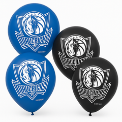 Dallas Mavericks NBA Latex Balloons - 12" (6 Pack)