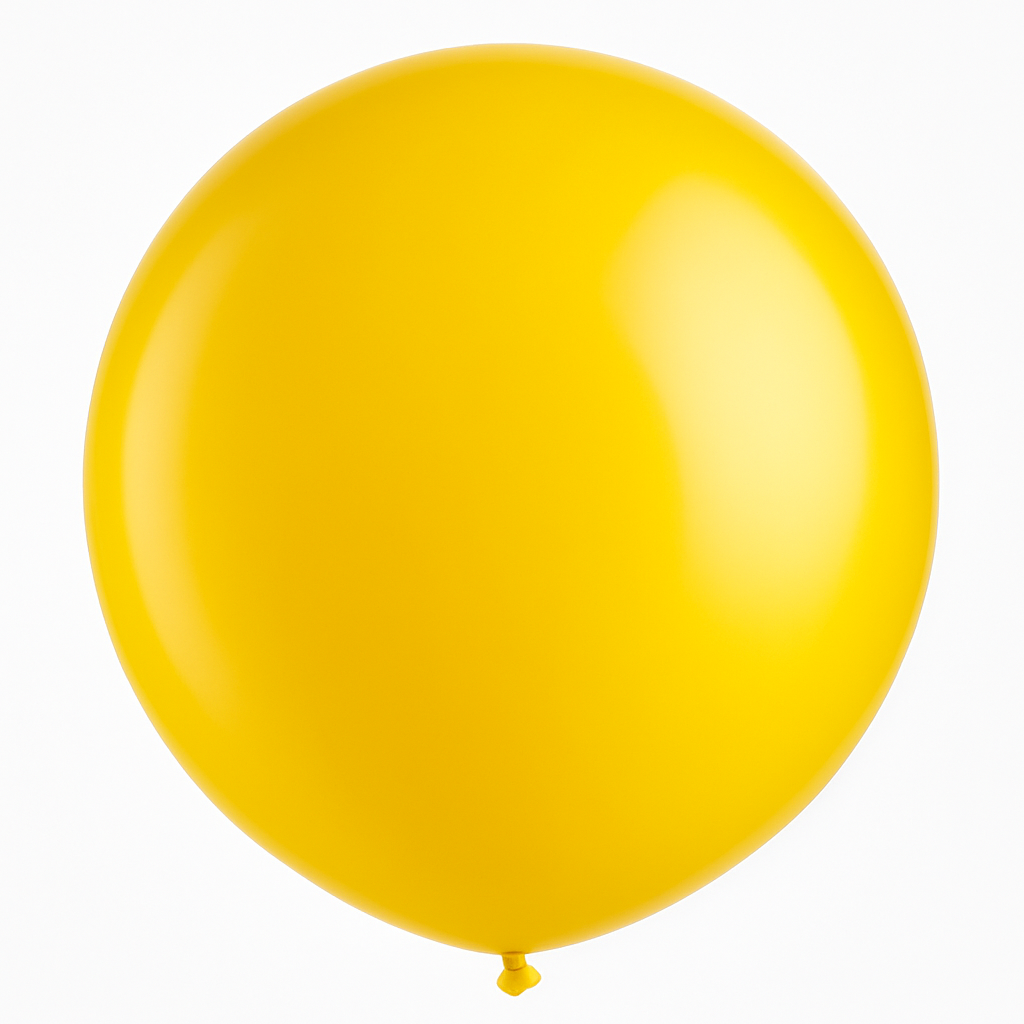 Bright Yellow 24" Latex Balloons - Pack of 25