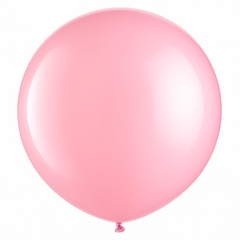 24" Solid Latex Balloon in New Pink