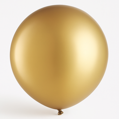 24" Gold Pearl Latex Balloons - Pack of 25